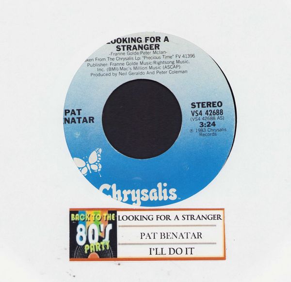 Benatar, Pat - Looking For A Stranger/I'll Do It (with jukebox label) - NM9/ - 45 rpm Records