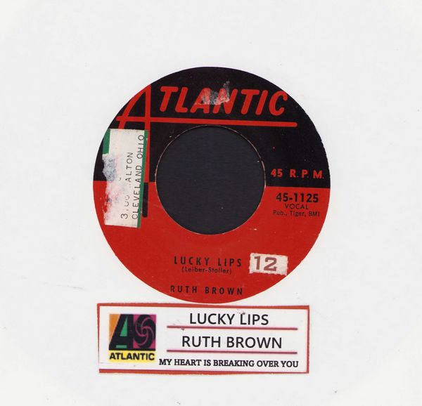 Brown, Ruth - Lucky Lips/My Heart is Breaking Over You (with juke box label, sol) - VG6/ - 45 rpm Records