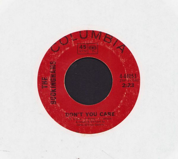 Buckinghams - Don't You Care/Why Don't You Love Me - VG7/ - 45 rpm Records