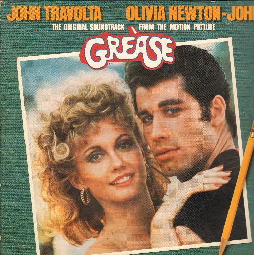 Grease - Grease - Original Soundtrack from Motion Picture (2 vinyl LP records, gate-fold cover) - NM9/NM9 - LP Records
