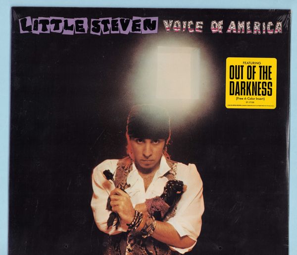 Little Steven - Voice Of America: Out Of The Darkness, Checkpint Charlie, Solidarity, Undefeated (vinyl LP record, SEALED, never opened!) - SEALED/SEALED - LP Records