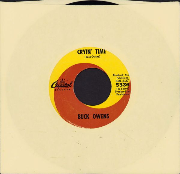 Owens, Buck - Cryin' Time/I've Got A Tiger By The Tail - EX8/ - 45 rpm Records