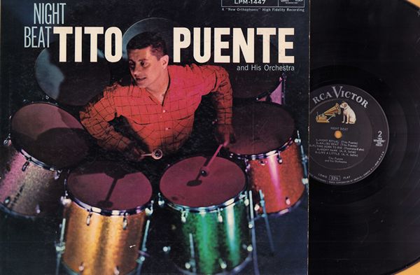 Puente, Tito - Night Beat: Mambo Beat, Carioca, Malibu Beat, Live A Little, Flying Down To Rio (vinyl MONO LP record) - NM9/VG7 - LP Records