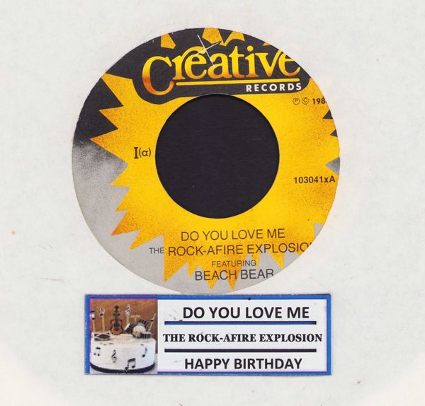 Rock-Afire Explosion - Do You Love Me/Happy Birthday - VG7/ - 45 rpm Records