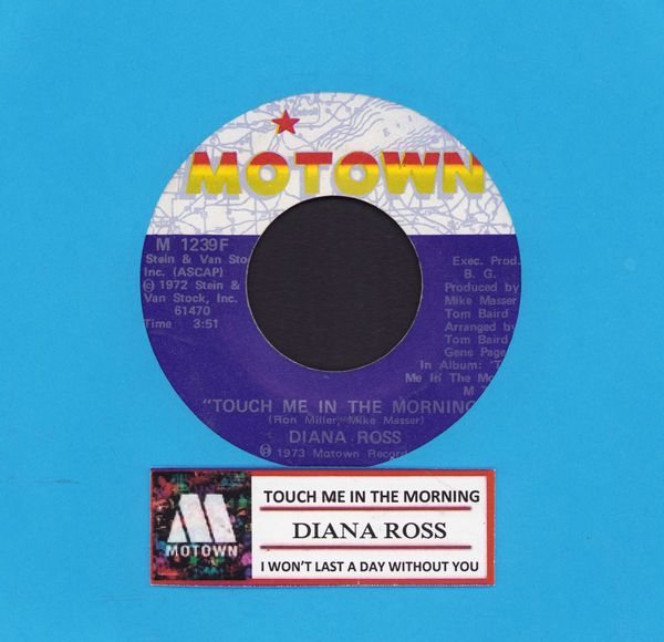 Ross, Diana - Reach Out And Touch (Somebody's Hand)/Dark Side Of The World (with jukebox label, bb) - EX8/ - 45 rpm Records