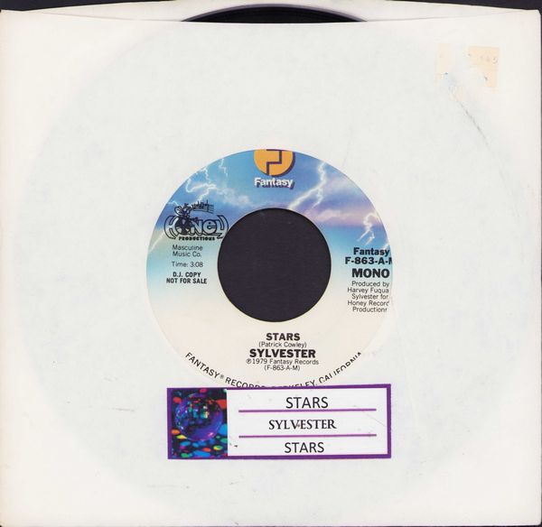 Sylvester - Stars (double-A-sided DJ advance pressing with jukebox label) - EX8/ - 45 rpm Records